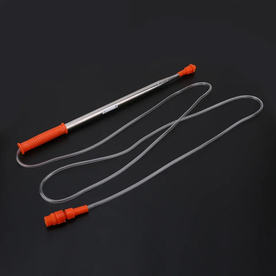 2.6 meter corrosion resistant metal spray extension tube for outdoor irrigation systems compatible with standard garden hoses an