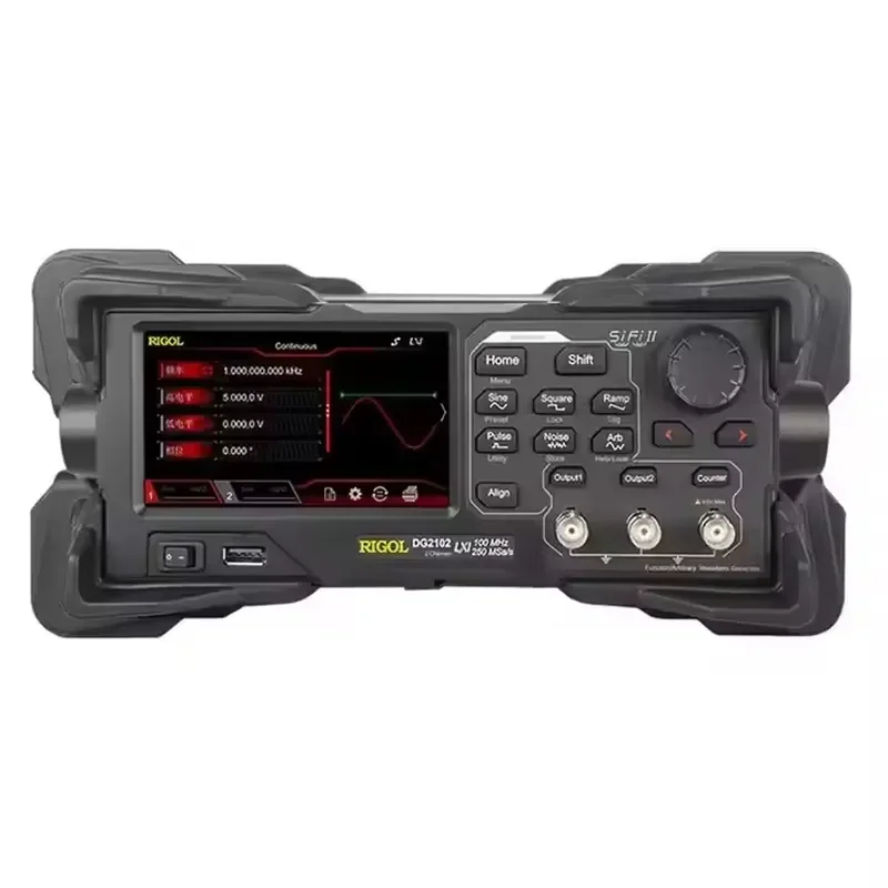 DG2052 Dual-Channel 50 MHz Arbitrary Waveform Function Generator 16-Bit Resolution 250 MSa/s Sample Rate 1.5-Year