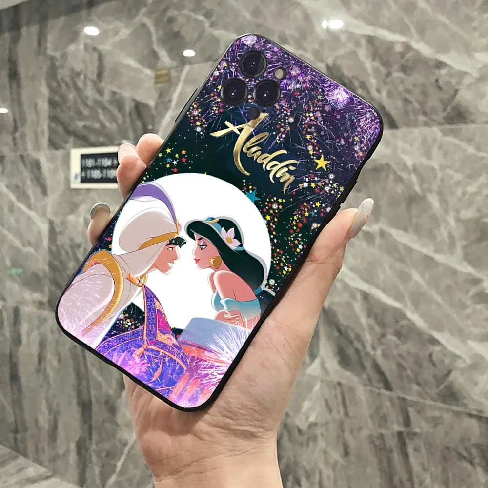 Disney Aladdin Phone Case For IPhone 15 14 11 12 13 Mini Pro XS Max Cover 6 7 8 Plus X XR SE 2020 Funda Shell