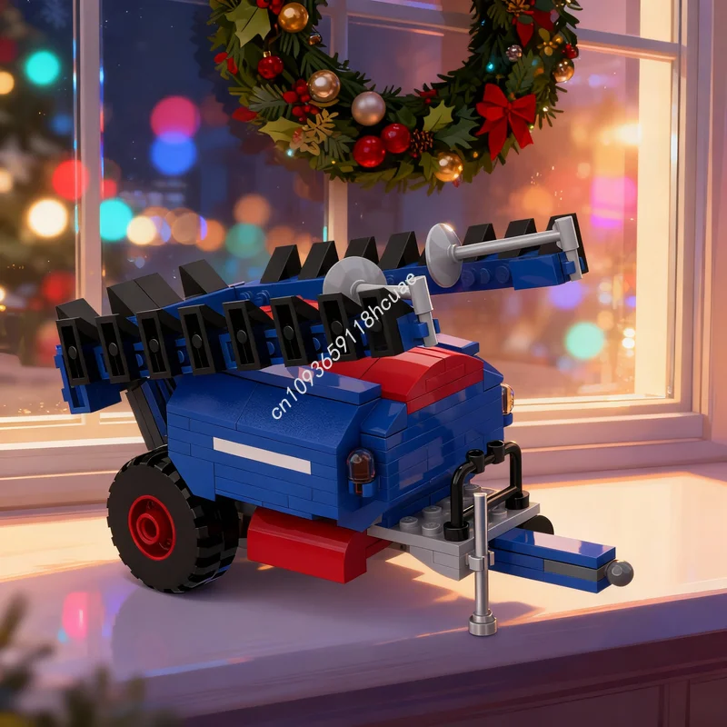 

Набор строительных блоков MOC «Городская ферма: Сеялка Lemken Solitair», 164 детали, модель для сборки, архитектурная игрушка, идея для подарка на Рождество, развивающая игрушка