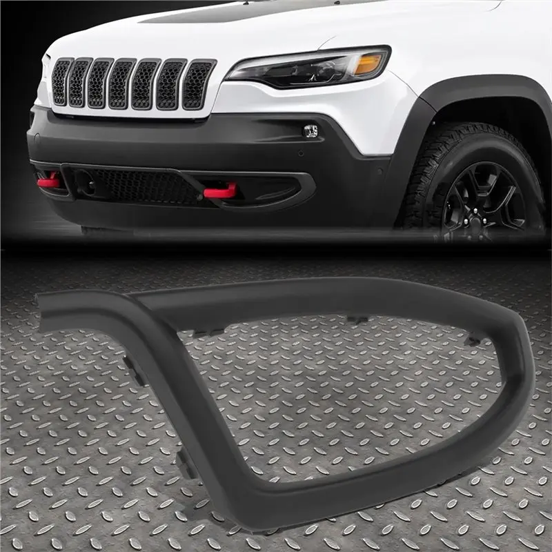 Picture 4: Accessories For Jeep Cherokee KL 2019-2023 Front Tow Hook Bezel Cover 6KG13TZZAA 6KG14TZZAA