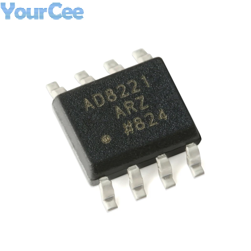 10Pcs/1Pc AD8221ARZ-R7 AD8221 AD8221ARZ SOIC-8 Precision Instrumentation Amplifier IC Chip