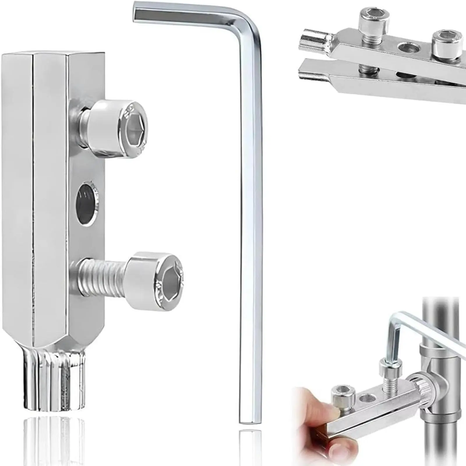 1/2 3/4 Pipe Faucet Angle Valve Wire Extractor Water Pipe Breakage Broken Wire Slide Tooth Broken End Removal Tool Accessory Set