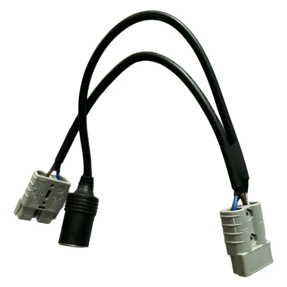Female Socket Car Refrigerator Adapter 12 24V Power Adapter Compatible With RVs Flame Retardant Cable High Current Rating