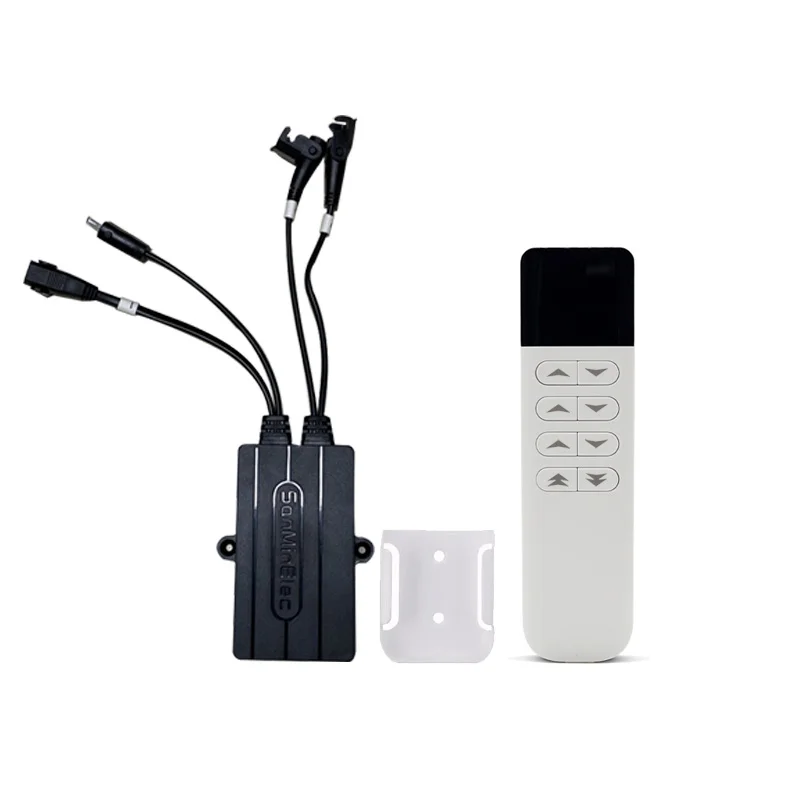 Electric Sofa Wireless Remote Control 8-Button Wireless Remote Control 3-Motor Linkage Linear Electric Push Rod Motor Remote Control Hand-Held Lift Controller