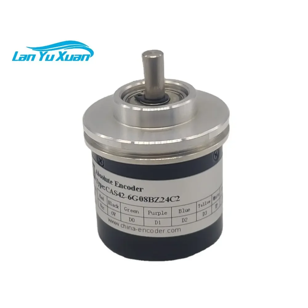 

8 Position absolute encoder CAS42-6G08BZ24C2 for easy mechanical mounting