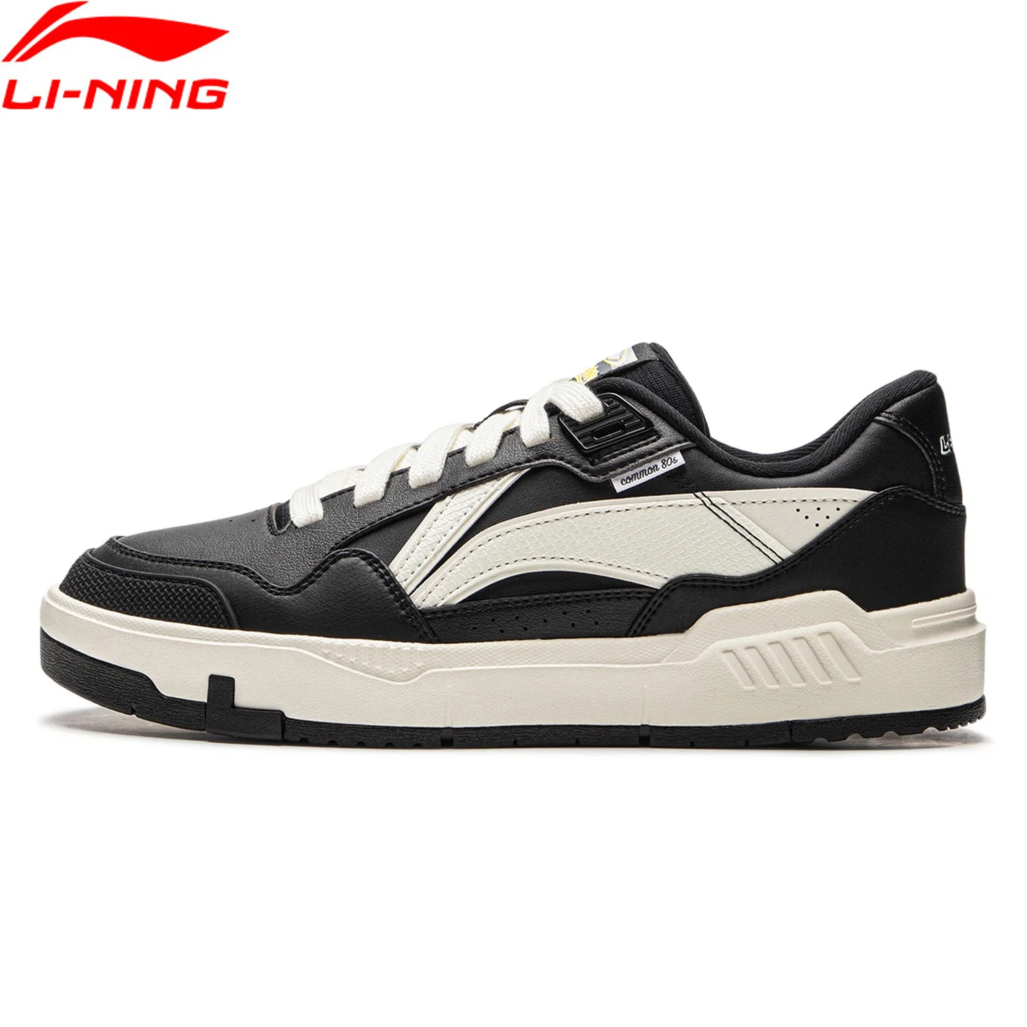 Li-Ning Men COMMON 80s Lifestyle Shoes DUAL CUSHION Wearable Sport Shoes Classic Comfortable LiNing Leisure Sneakers AGCU157