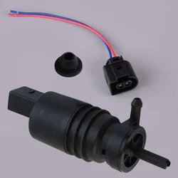 A2218690121 1 Set Windshield Washer Pump Connector Plug Wiring Fit for Mercedes Benz G550 C230 C280 G55 ML350 12V Black