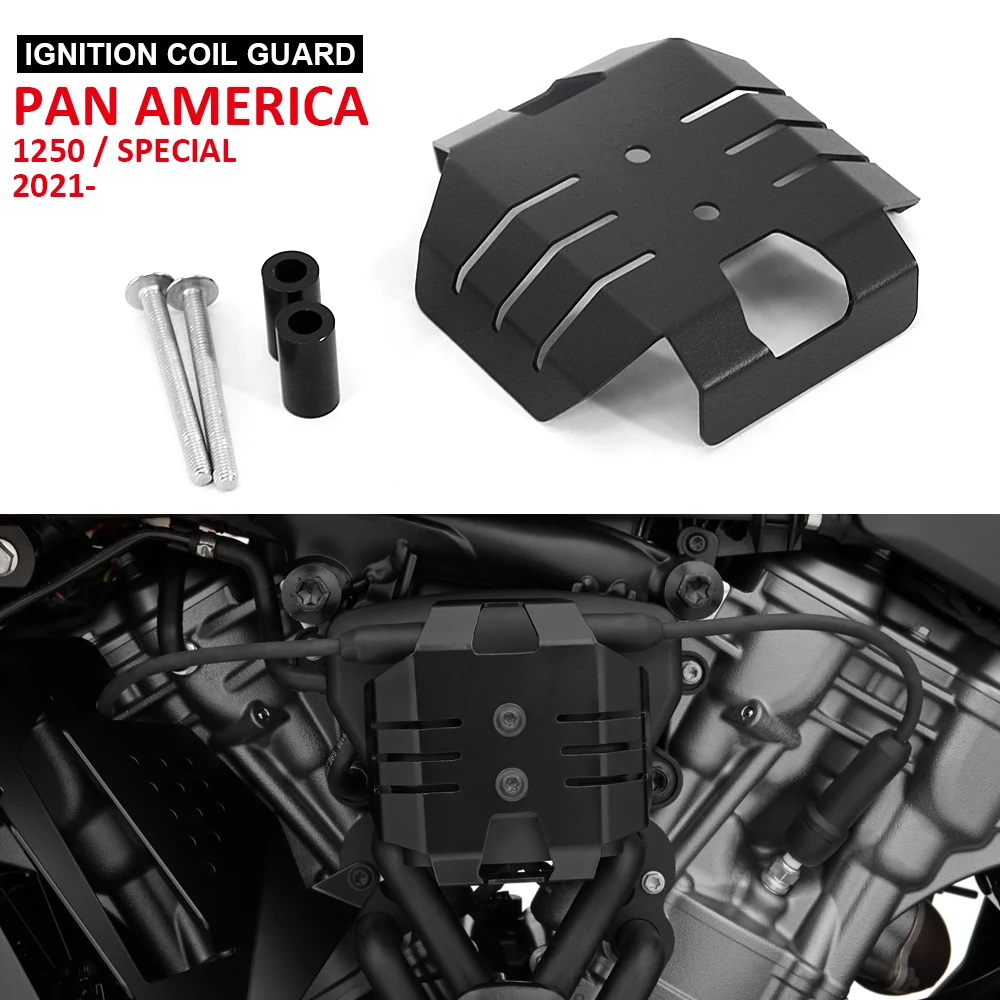 

Для PanAmerica 1250 PA1250S PAN AMERICA 1250 S специальные аксессуары для мотоциклов 2021- 2022 CNC алюминиевая защита катушки зажигания