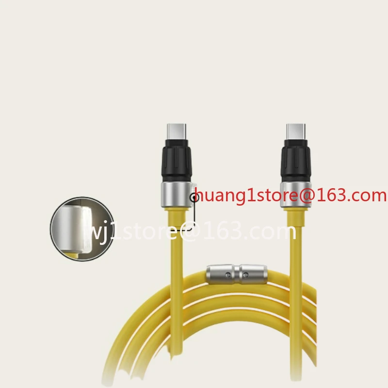 PD240W is suitable for Huawei Honor vivo Xiaomi Android fast charging mobile phone flash charging 60W car charging cable