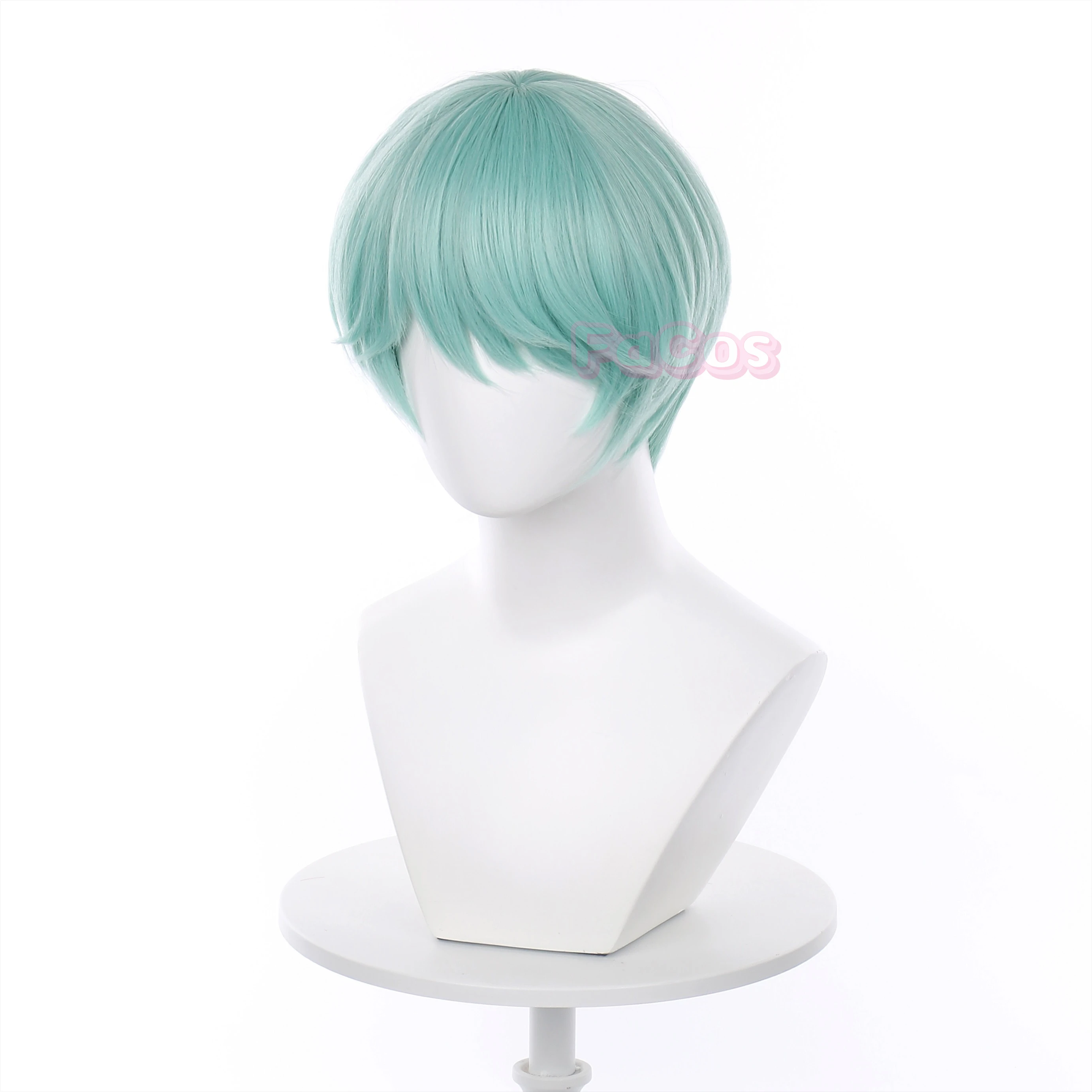 Парик для косплея Baby Saja, аниме KPop, охотники на демонов, Saja Boys HUNTRX, зеленая шляпа с короткими волосами, шапка из волокна волос + шапочка для парика, Хэллоуин для мужчин