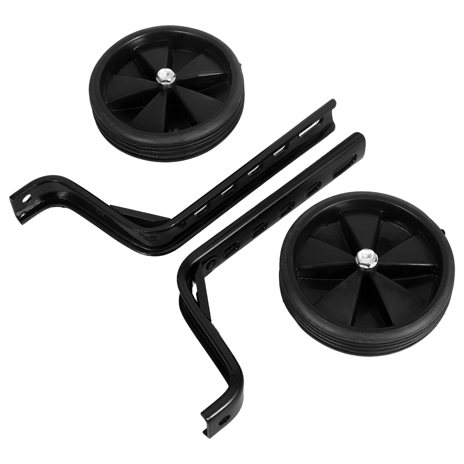 

1 set 12-20 Inch Kids Bike Stabiliser Training Mute Wheel Cycling Accessories Black Toddler Safe Confidence Bike Auxiliary Wheel