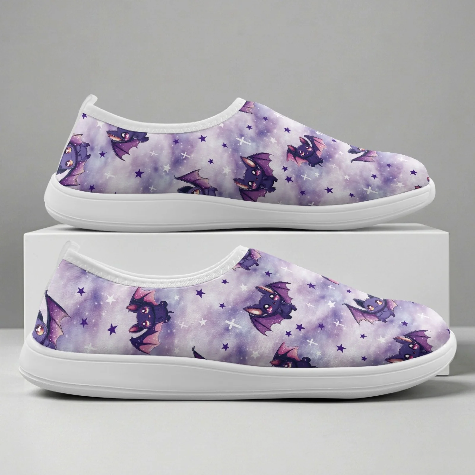XIXIRIMIDO Chaussures à enfiler à bout large pour femmes, Chaussures d'infirmière, Baskets et chaussures décontractées pour hommes, Zapatillas de Mujer Feminino Halloween