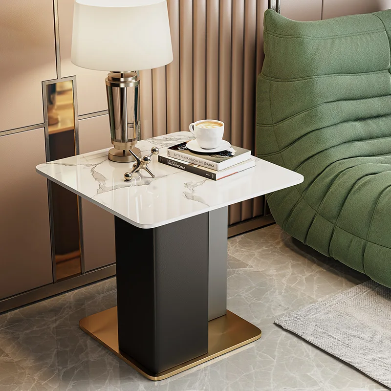 Modern Luxury Side Table Sofa Style Simple Aesthetic Trendy Coffee Tables Space Saving Mesa De Centro Sala Living Room Furniture