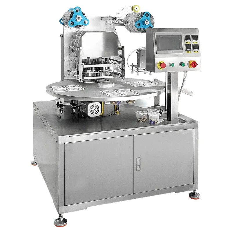 

Fully automatic customizable cup plastic bottle tray sealing machine custom food sealing machine