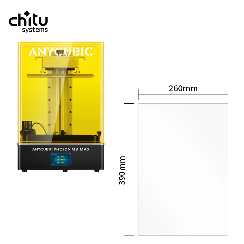 Anycubic Photon M3 Max FEP Film 390*260*0.1mm For 13.6inch LCD 3D Printer Parts Accessories