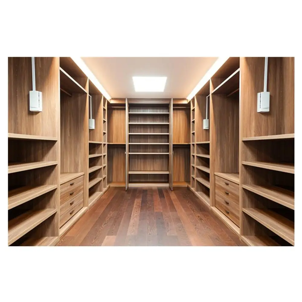 Customized Modern Home Interior Wardrobe, Clothing Storage Rack, Practical Wardrobe Cabinet