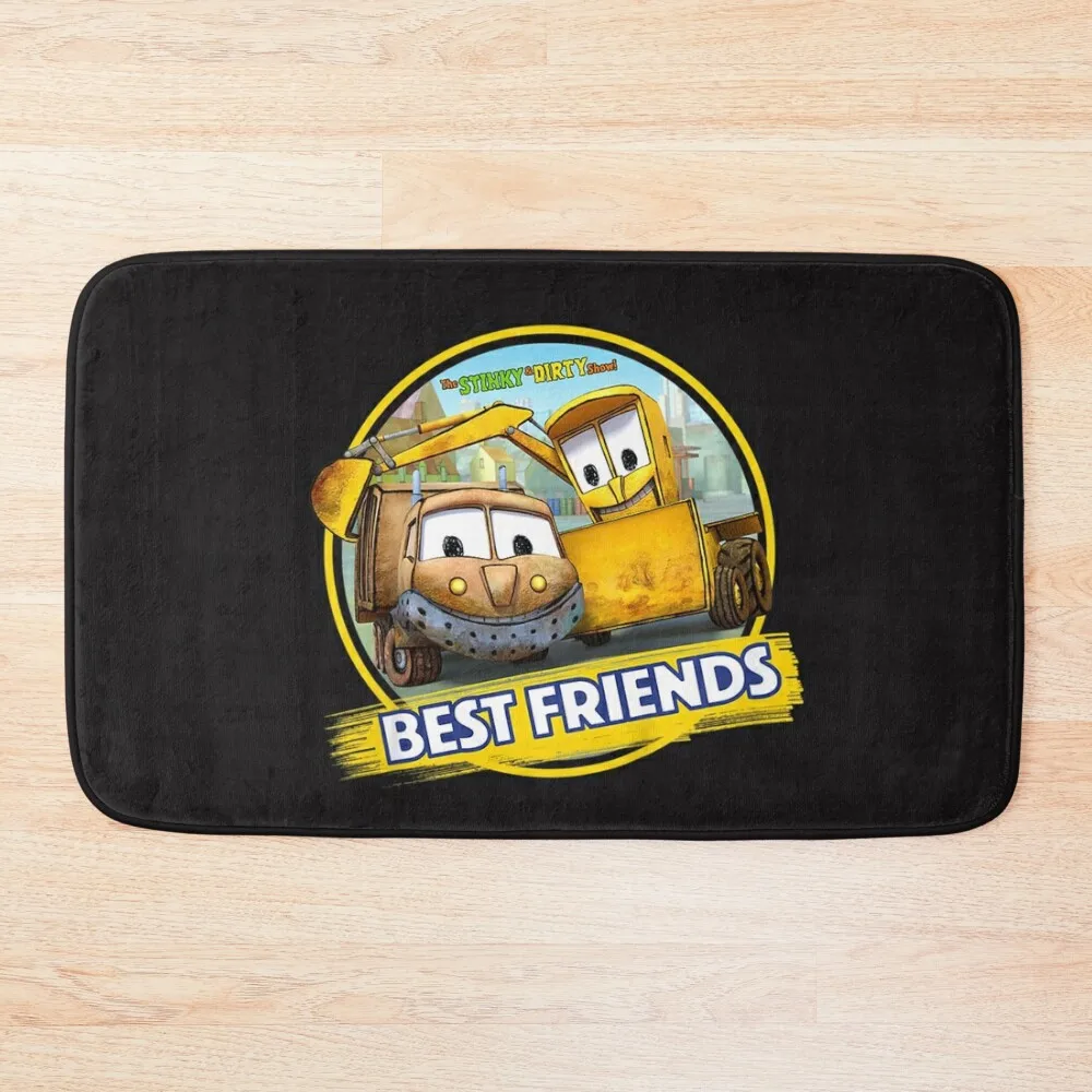 

Kids The Stinky and Dirty Show - Best Friends Bath Mat Bath Rugs For Bathroom Carpet Bathrooms Mat