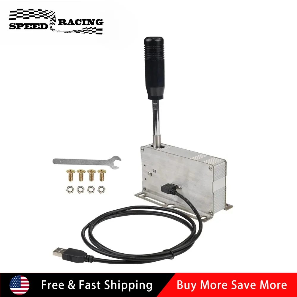 

Последовательный рычаг переключения передач для Sim Racing Games для Logitech G25 G27 G29 G920 G923 Thrustmaster T300RS GT T500 для проектных автомобилей WRC