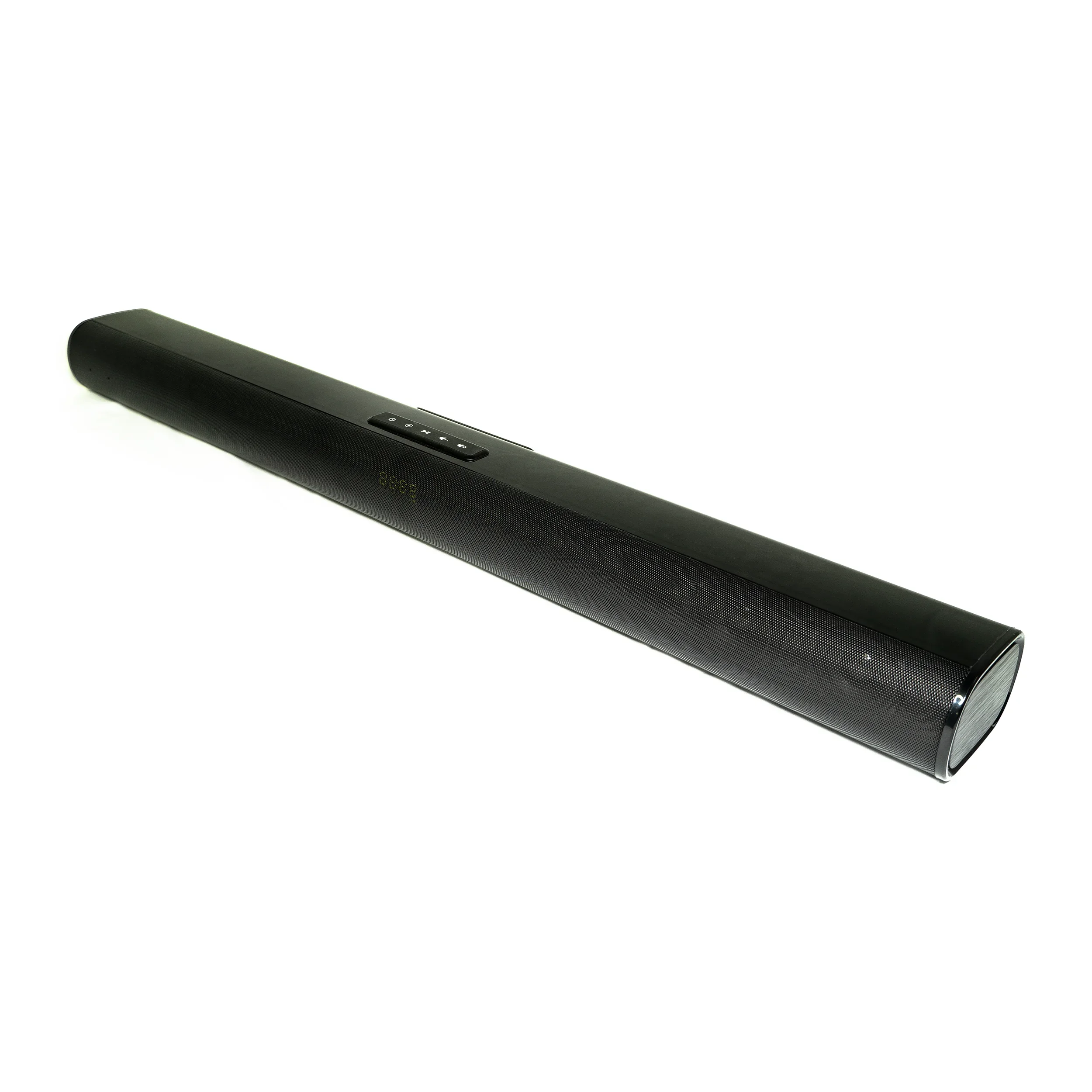 Protek Wireless Soundbar Speaker Super Bass Stereo Sound 40W Output 2.0 Channels USB/AUX/ ARC/Optical Support for Home