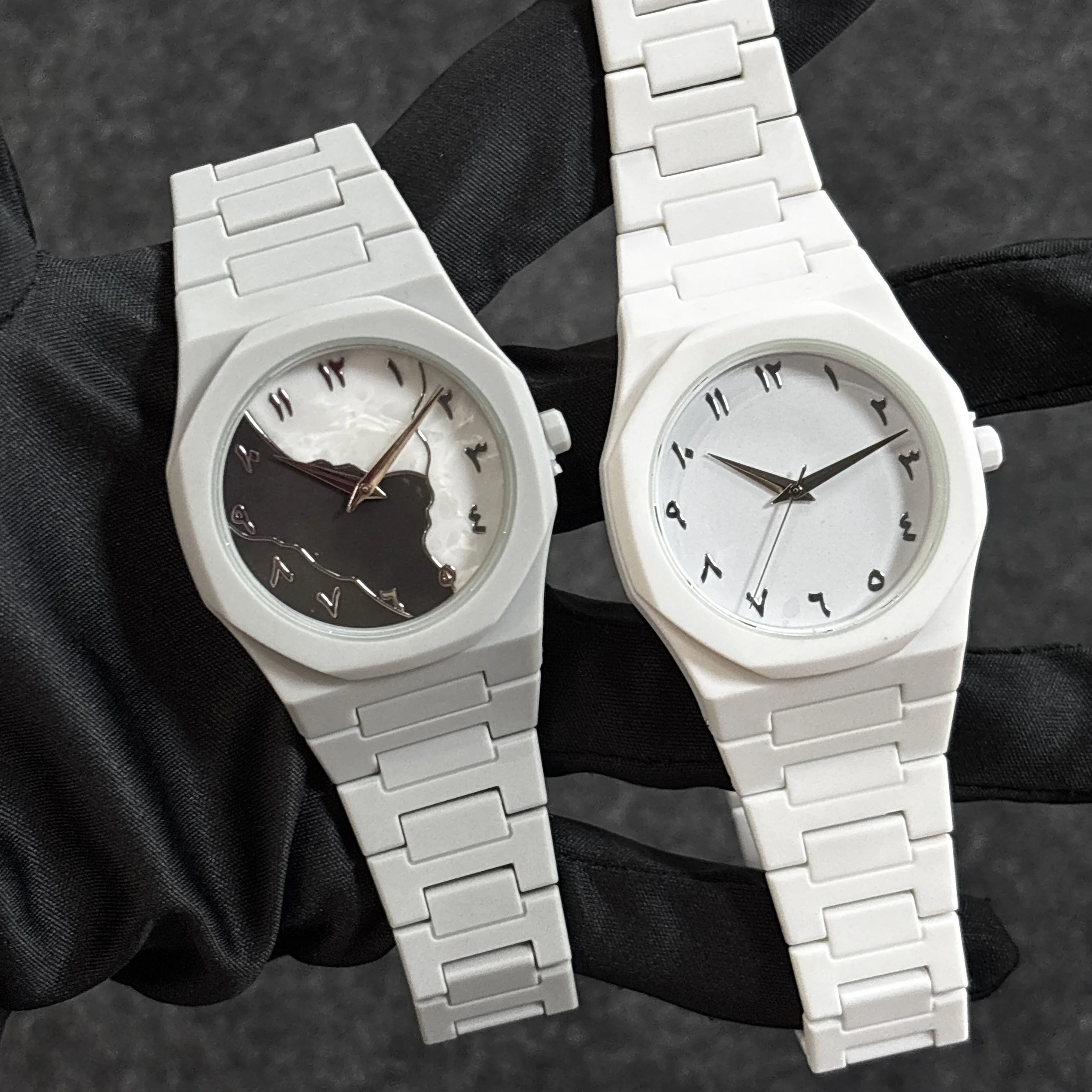 Relógio de negócios masculino à prova dwaterproof água relógio de quartzo moda criativa algarismos árabes relógio caixa de presente conjunto venda quente