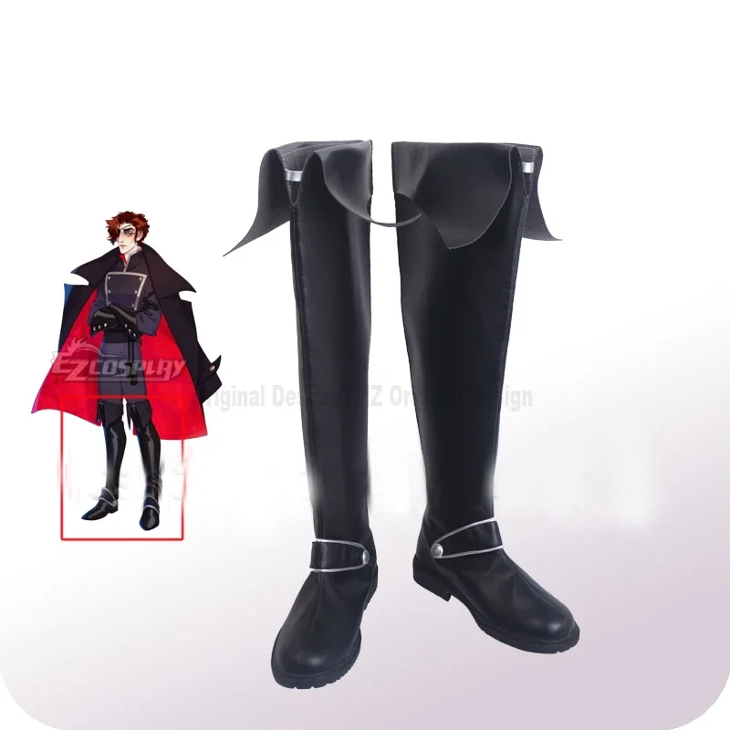 

Game The Arcana Julian Military Cosplay Shoes Boots Halloween Carnival Party Costume Accessories