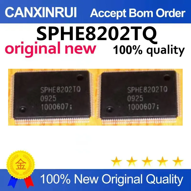 (5-100 peças) Chip decodificador de DVD para carro SPHE8202TQ EVD