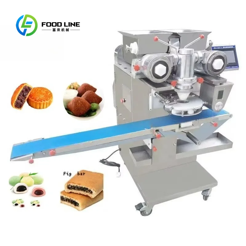Multi Function Automatic Chocolate Sandwich Cookie Making Machine Customized