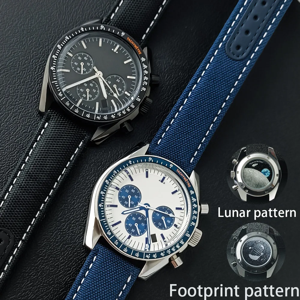 39.7mm Watch Metal Case FIT VK63 Movement Case Watch Accessories Suitable for 20mm Strap VK63 Dial Hands