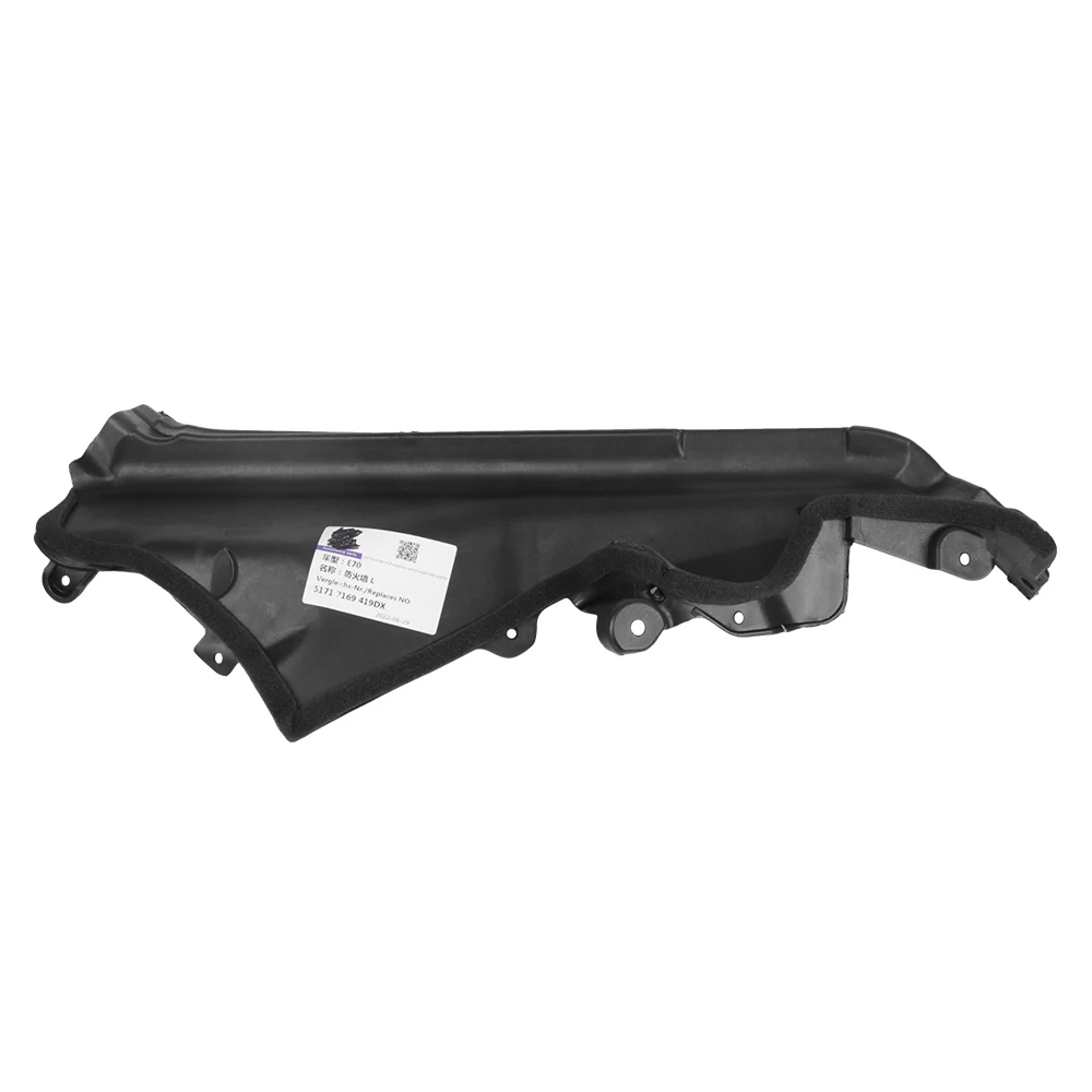 Compartimento superior del motor del coche, Panel de partición, izquierda y derecha, 3 piezas, para BMW X5, X6, E70, E71, E72, 51717169419,