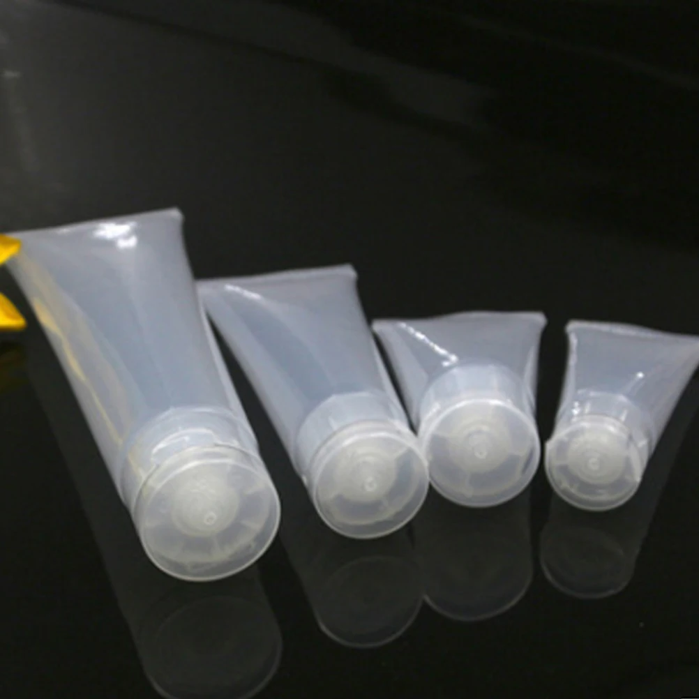 

50ml Refillable Travel Bottles Portable Reusable Plastic Containers for Serums Lotions Creams Skincare Moisturizers LeakProof