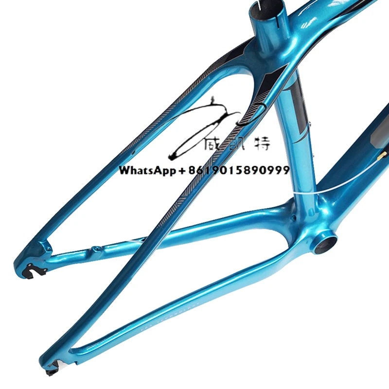 

Hot Selling Bicycle Enthusiast Gold Carbon Fiber Frame Fixed Gear Bicycle Parts Frame for Rail Bicycle Modification