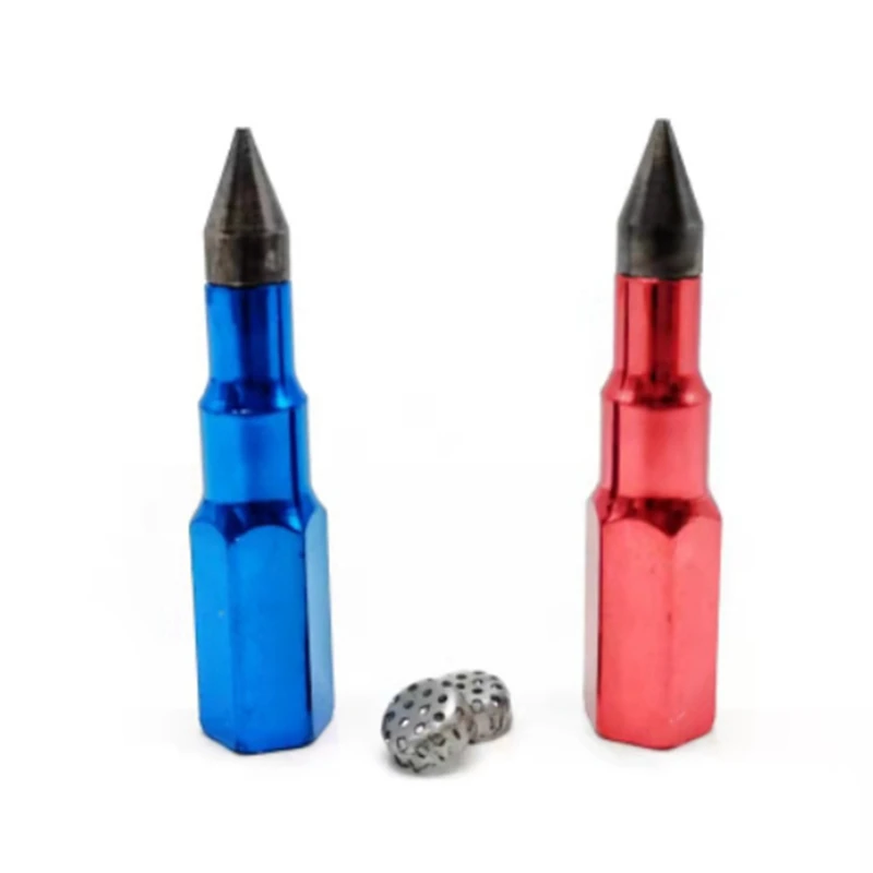 Heavy Duty Grease Pointed Mouth Grease Nozzle Copper-Plated Nozzle Universal Butter Nozzle Grease Nipple Accessorie