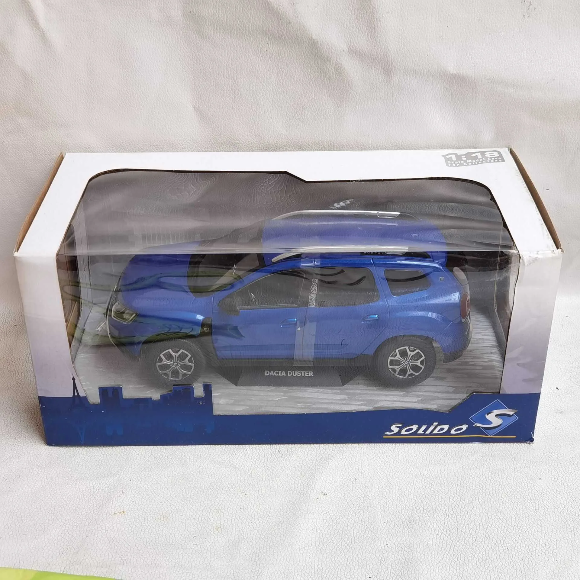 SOLIDO 1/18 Scale DACIA DUSTER 2018 Alloy Car Model Ornament Collection Decoration