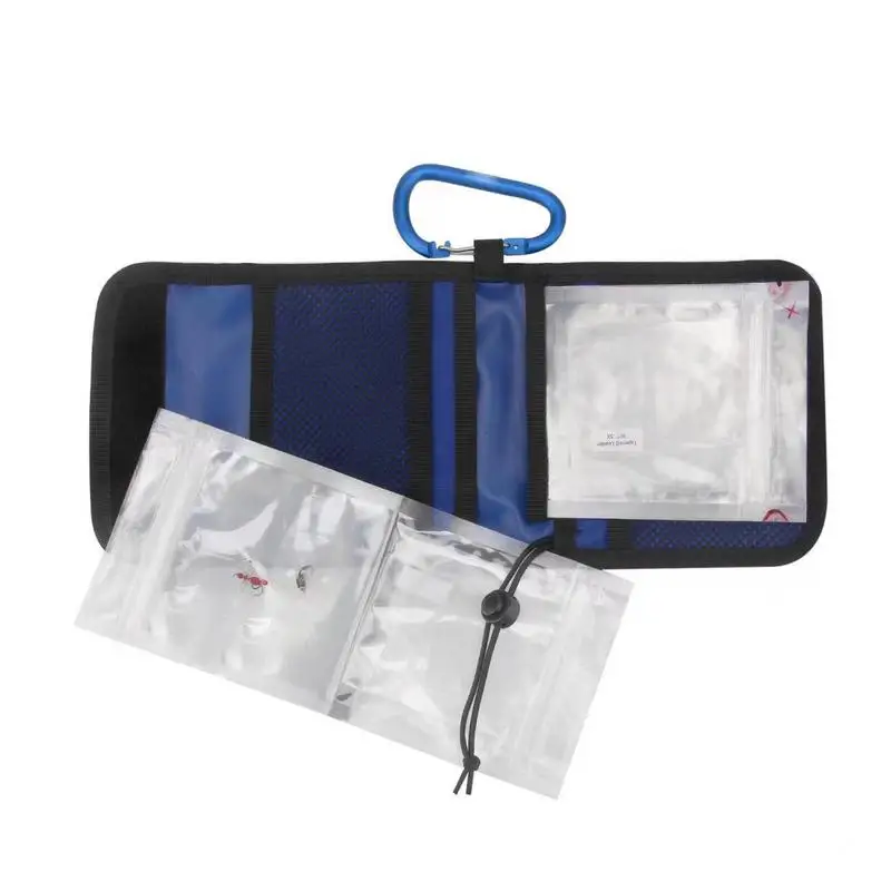 

Fishing Tackle Bag Waterproof Reel Case Storage Bag Waterproof Portable Shockproof Fishing Tackle Box Organizer With Adjustable