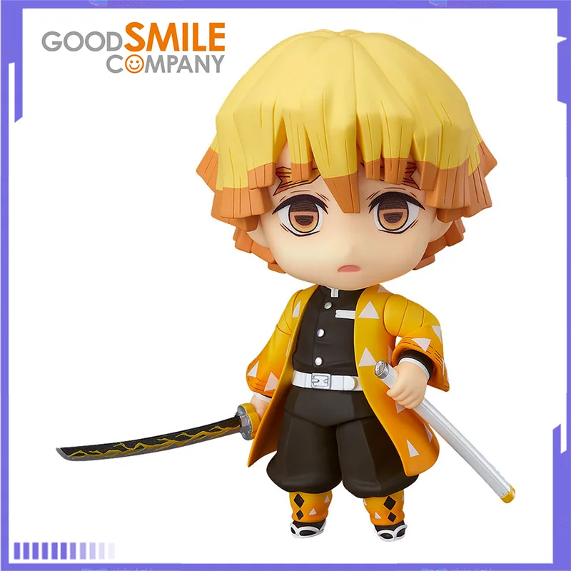 

В наличии Оригинальная фигурка Good Smile Nendoroid 1334 Demon Slayer: Kimetsu No Yaiba Zenitsu Agatsuma, коллекционная модель аниме-персонажа