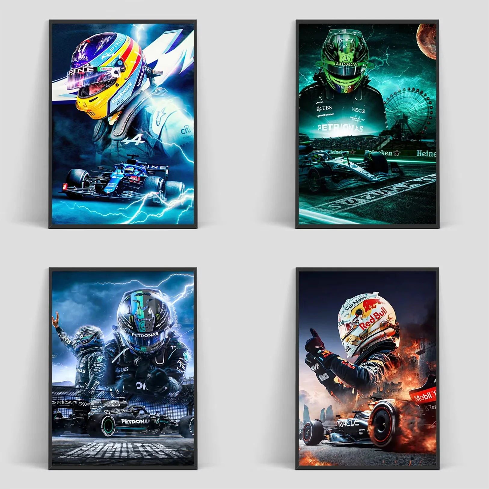 Плакаты-для-украшения-стен-f1-formula-1-гонщик-легенда-Льюис-Гамильтон-постер-холст-картина-украшение-для-гостиной-домашний-декор