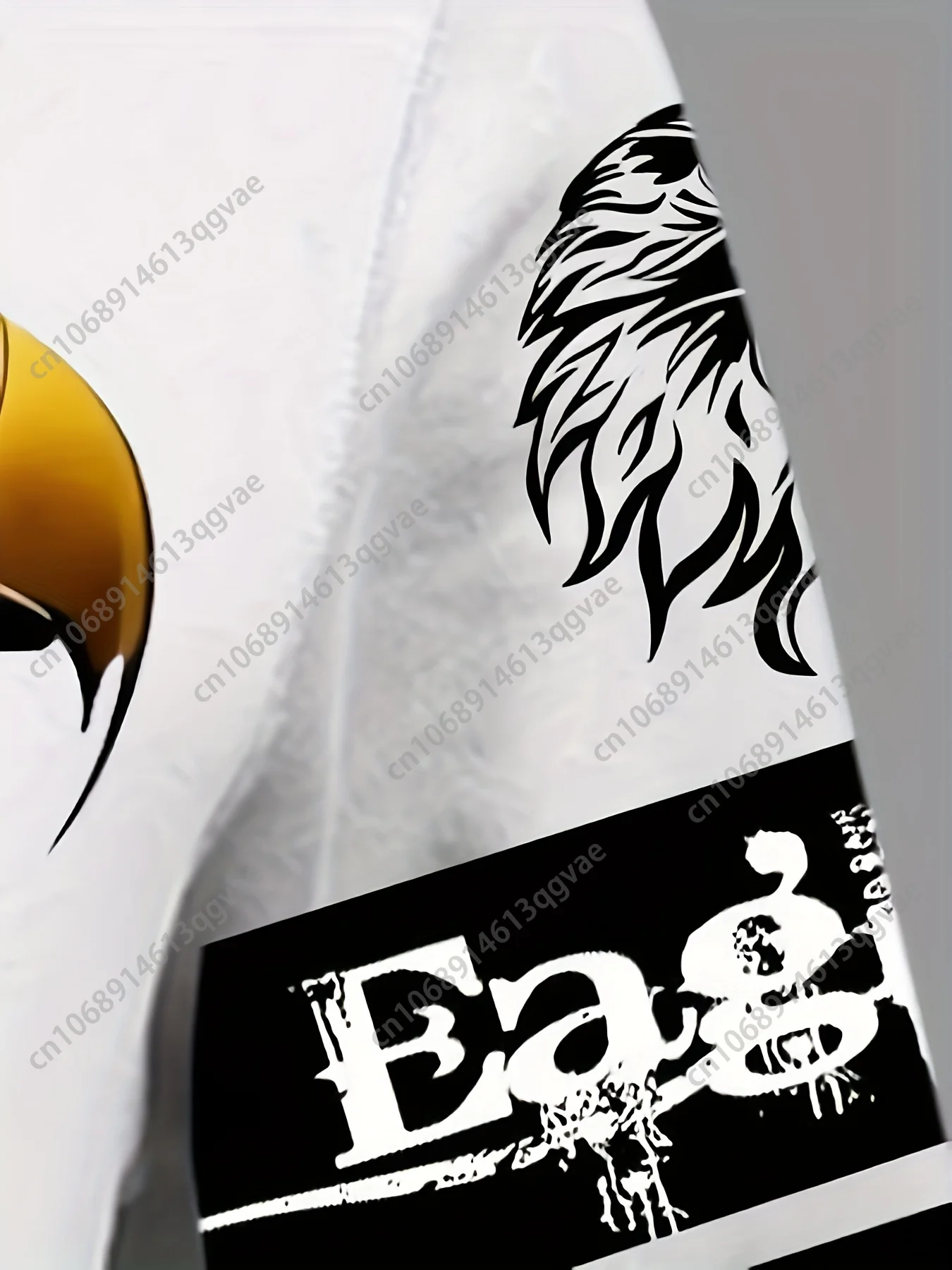 Felpa con cappuccio da uomo con stampa 3D Eagle - Tessuto casual lavorato a maglia in poliestere con leggermente elasticizzato - Felpa con cappuccio vestibilità regolare per escursioni all'aperto