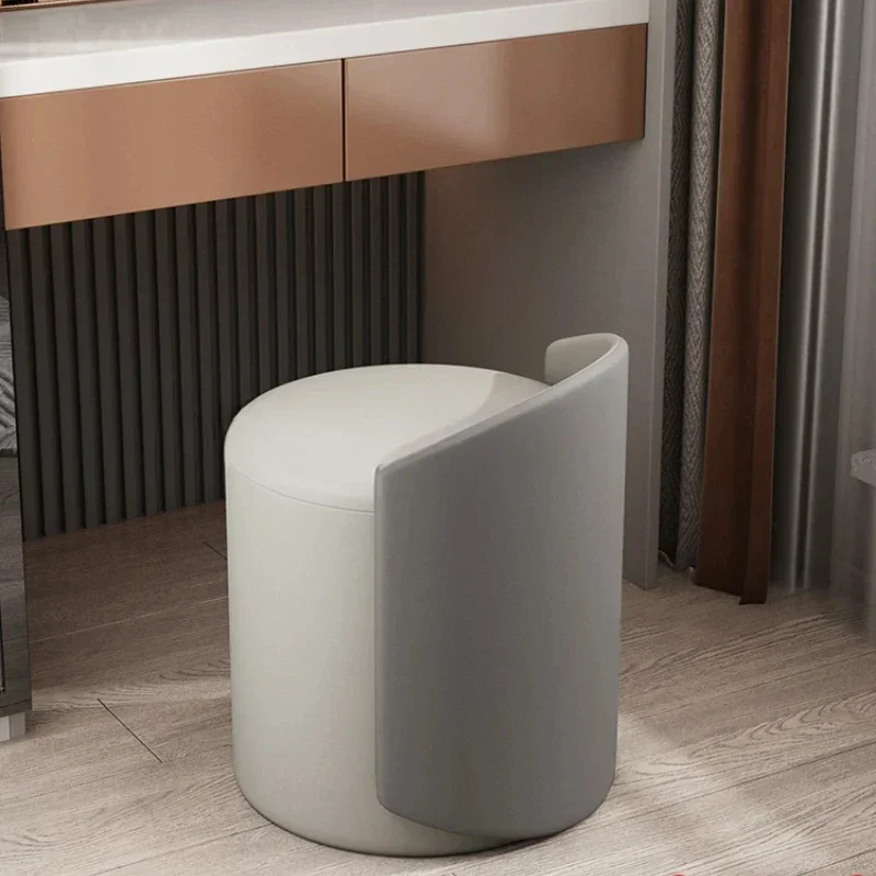 Makeup  Dressing  Chair Ins Bedroom Light Luxury Minimalist Backrest Dressing Table  Household Rotatable