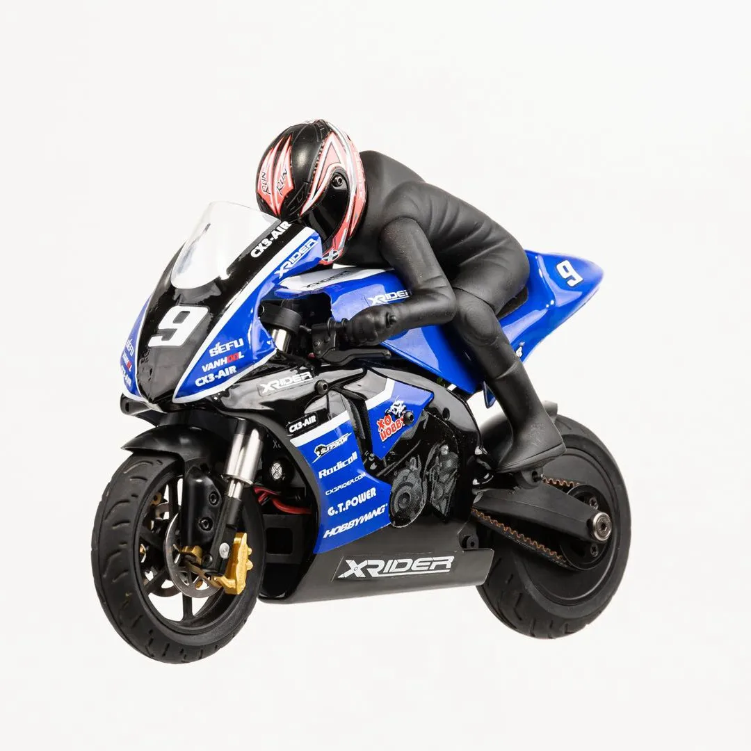 X RC: تقييم شامل لدراجة هوائية تحكم عن بعد X-Rider RC GP Motorcycle 1/10 CX3-EVO