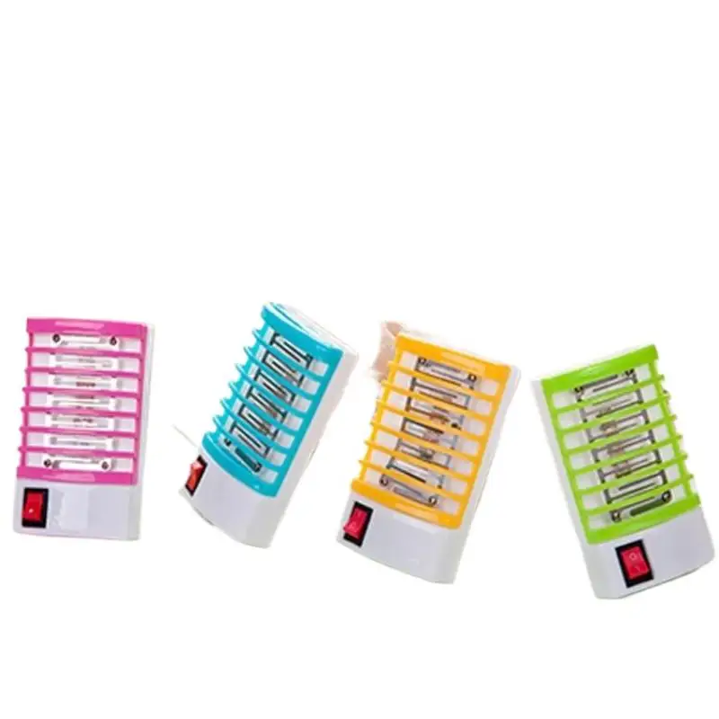 Plug In LED Mosquito Killer Lamp Socket Electric Fly Bug Insect Trap Non-Toxic for Small Restaurant Home Use