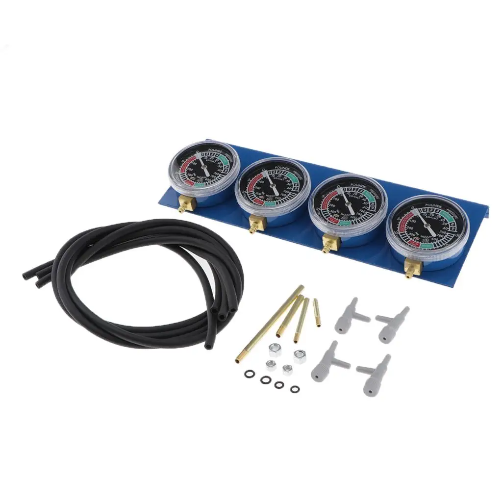 

Durable Metal Vacuum Gauge Balancer Synchronizer for Motorbike and Racing Coil Setup