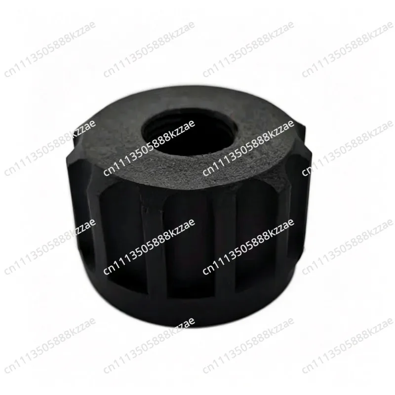 Fixed hydraulic solenoid valve coil nut locking cap cover