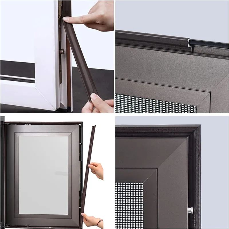 Casement Window Sealing Strip Sliding Door Windows Weather Stripping Acoustic Foam Windproof Soundproof Seal Door Gap Filler