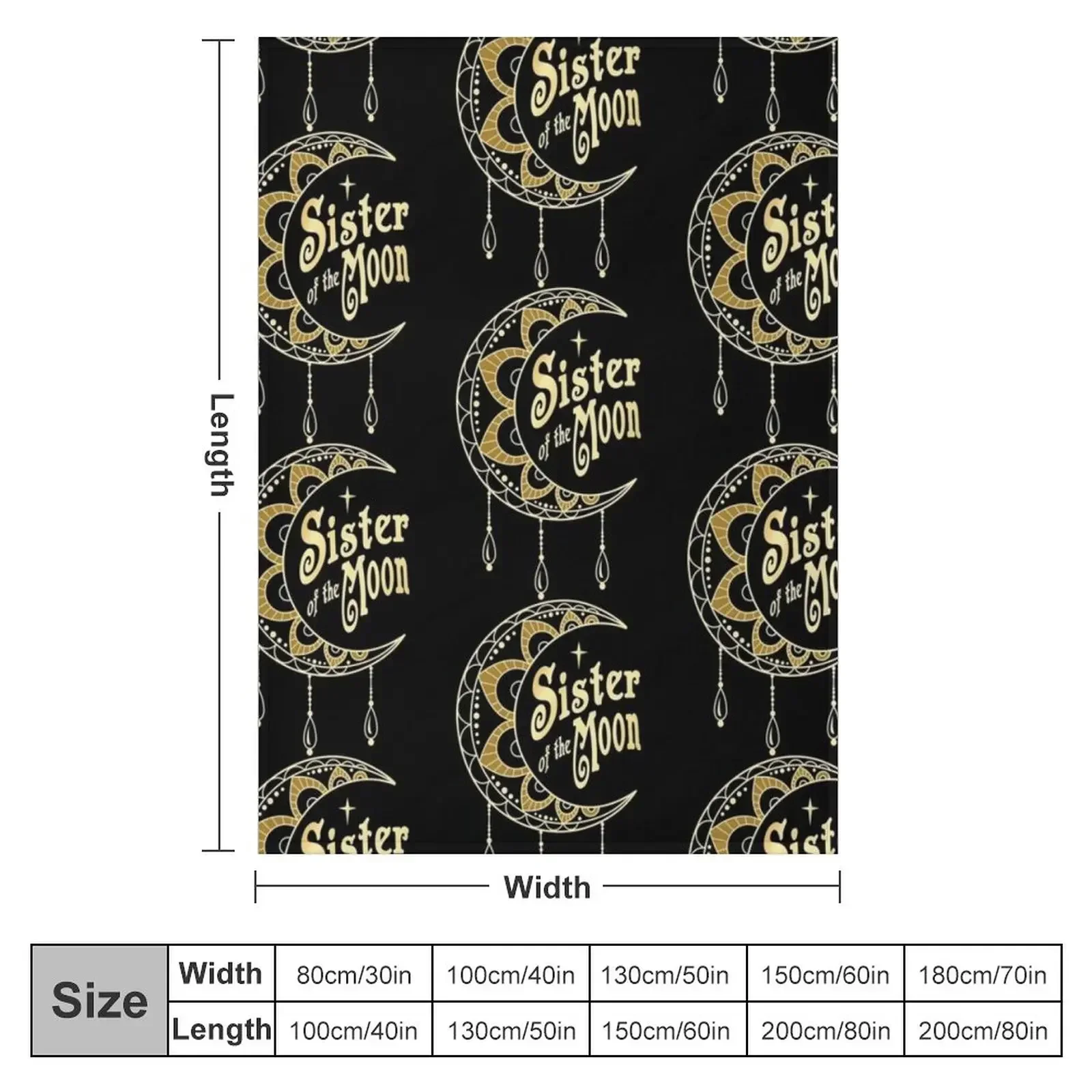 Stevie Nicks Sister of the Moon Throw Blanket christmas gifts Tourist Stuffeds Blankets