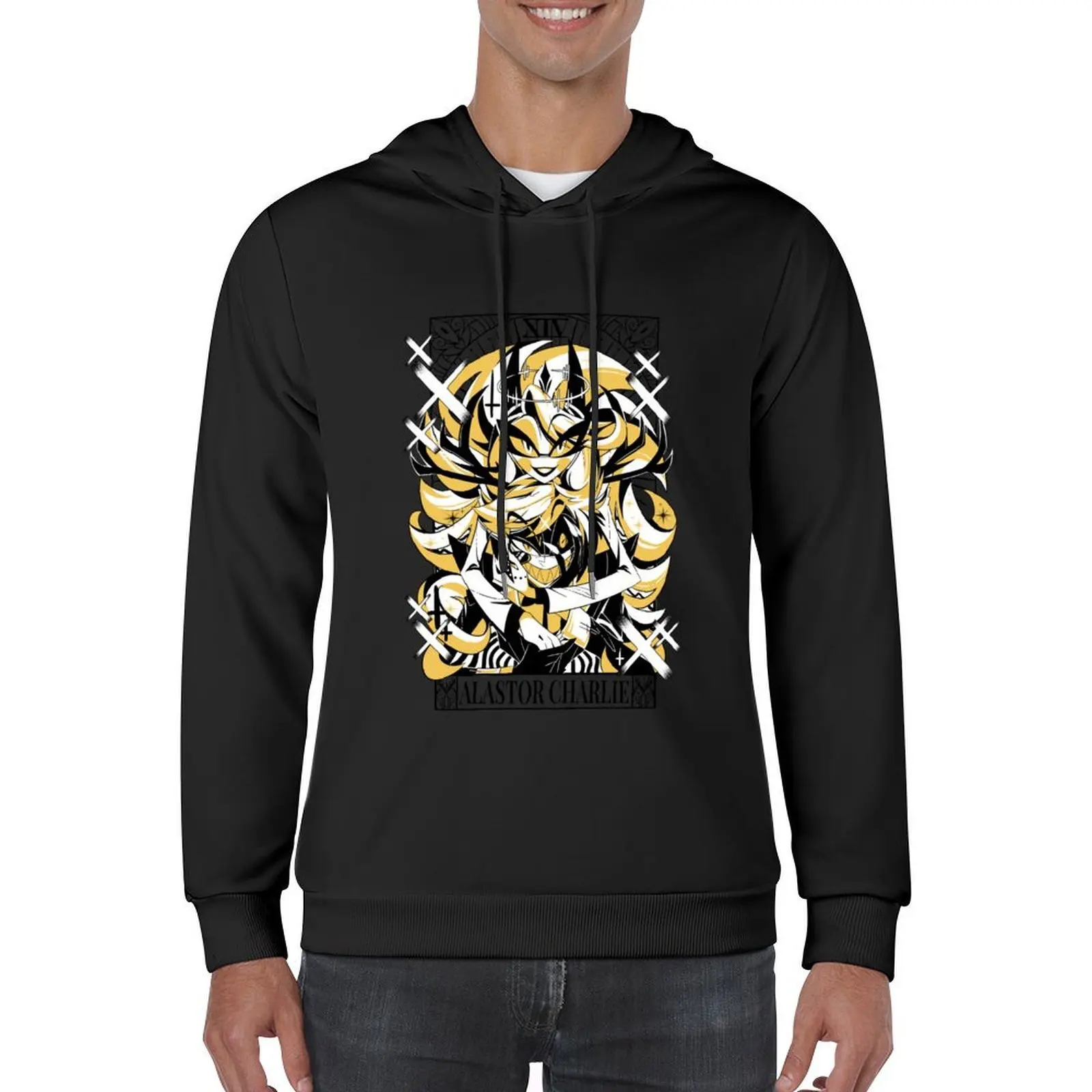 تشارلي + ألاستور 2023 بطاقة التارو مستوحاة من مجموعة الهالوين Fanmerch WHITE Ver. هوديي