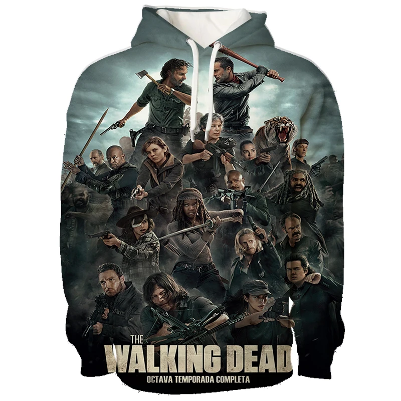 sweat-a-capuche-imprime-the-walking-dead-en-3d-pour-hommes-et-femmes-pull-decontracte-avec-drame-de-television-d'horreur-costume-d'halloween-amusant