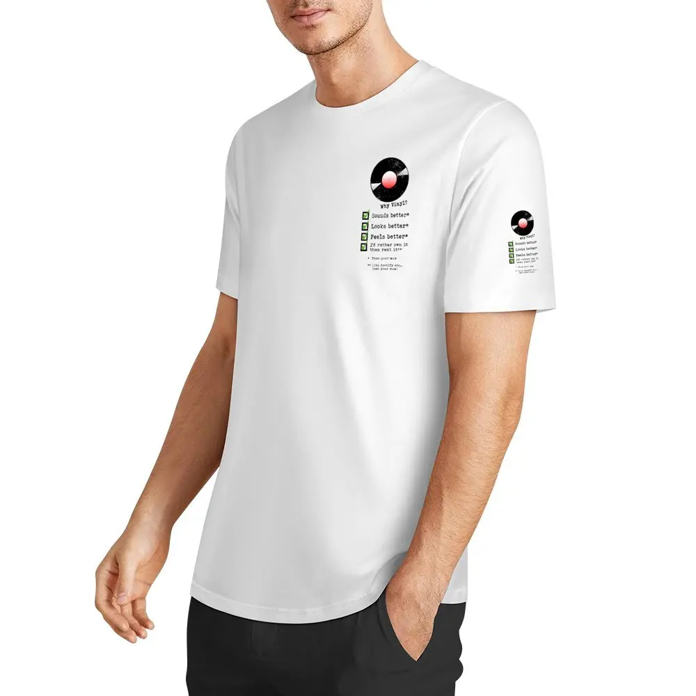 Crewneck Why Vinyl Classic For Sale T-shirt  Sport Tshirt Hot Sale Funny Aactivity Competition Eur Size