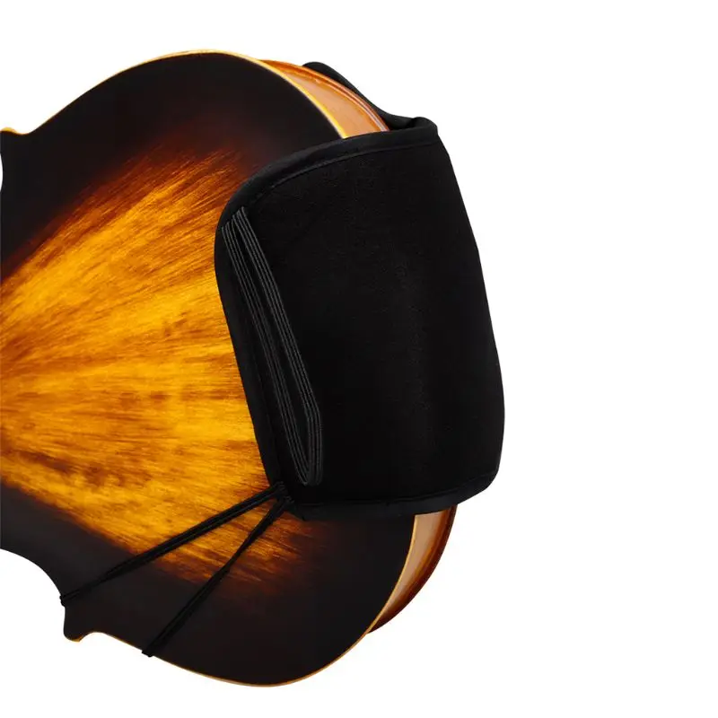 Adjustable Violin Shoulder Sponge Cover Protector Violin Chin Rest Pad for 3/4 4/4 Violin Accessories Easy to Use 69HD