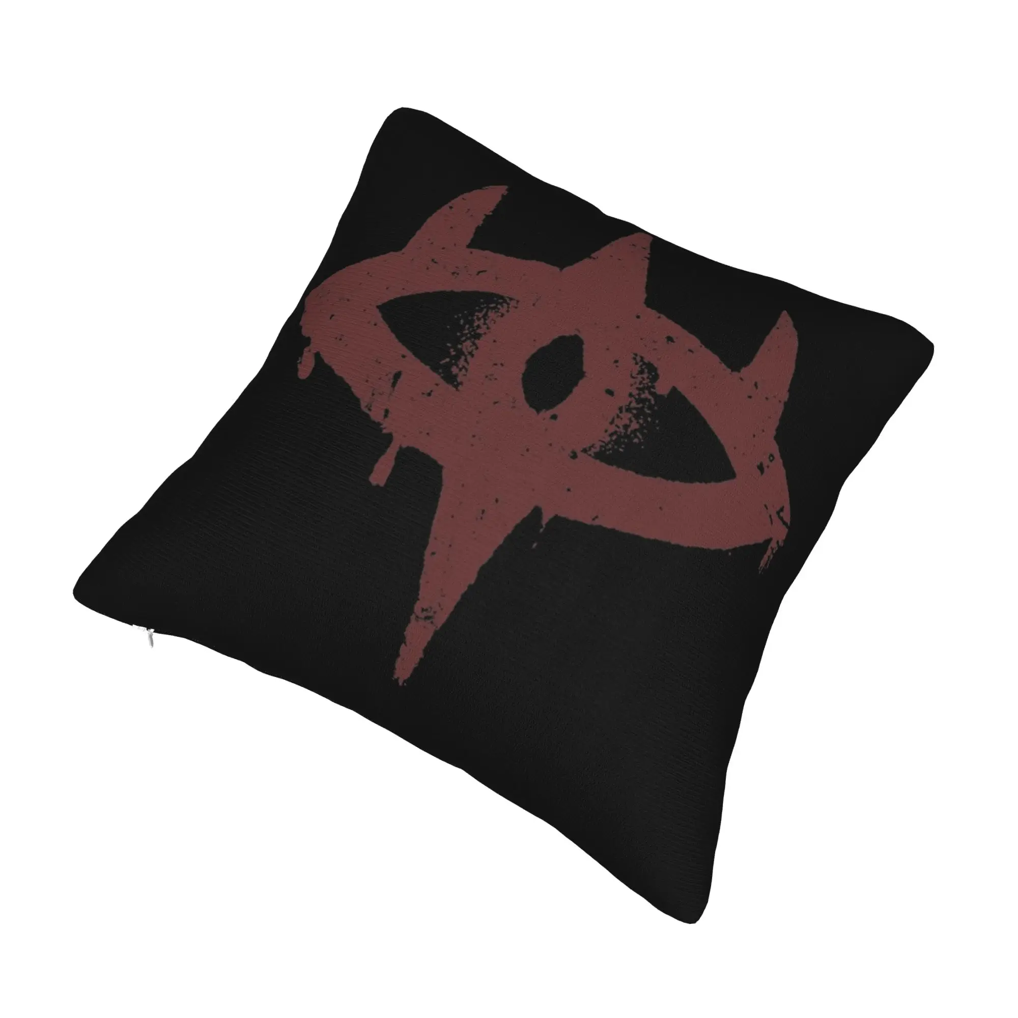 Funda de almohada con estampado de Ojo de Sauron L-Lords Of The R-Rings, funda de cojín decorativa, funda de almohada cuadrada para el hogar de 18"